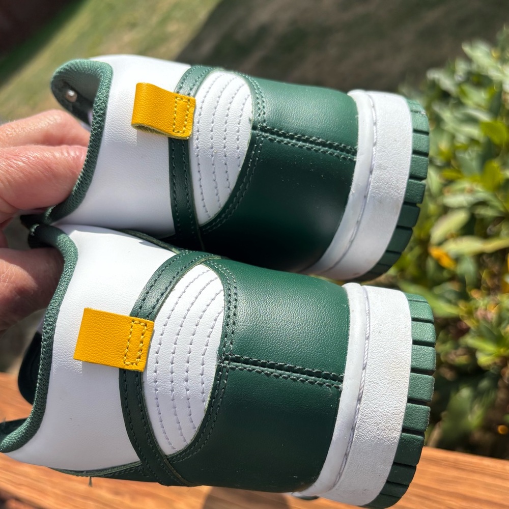 Men’s Dunk Hi Retro -Noble Green and White with box. Worn 1x. Size 8.5m 10w - Picture 10 of 10